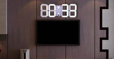 Remote Control LED Digital Wall Clock