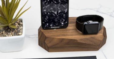 Oak Combo Dock Charging Station