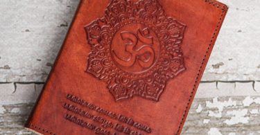 Refillable OM Handmade Leather Journal