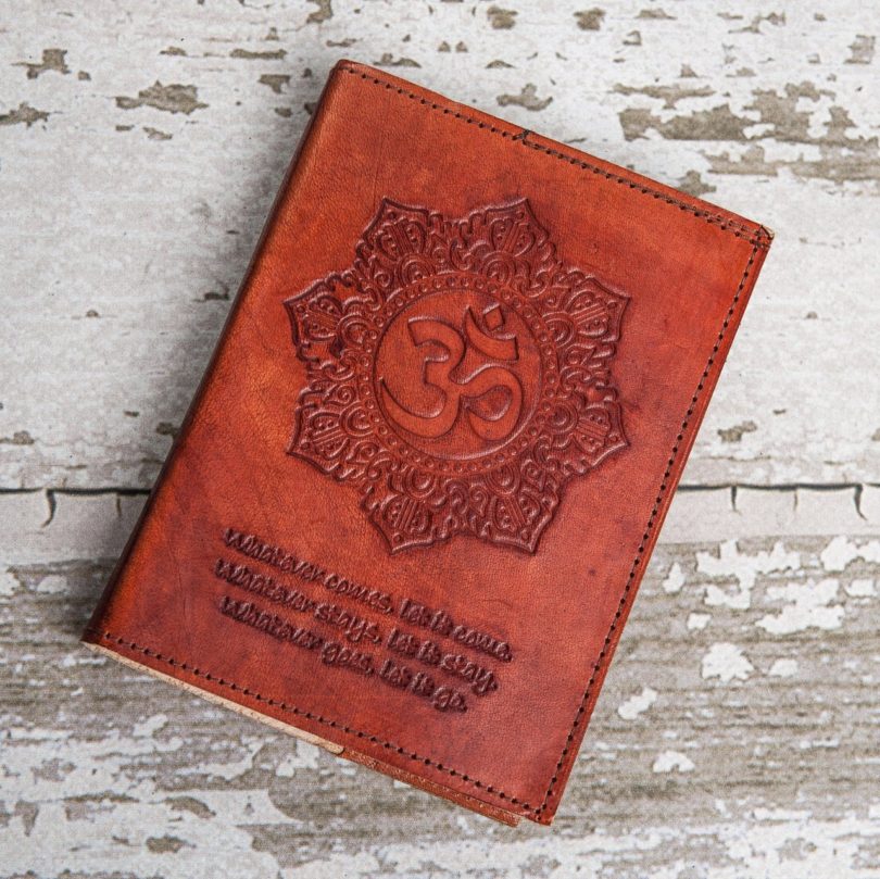 Refillable OM Handmade Leather Journal