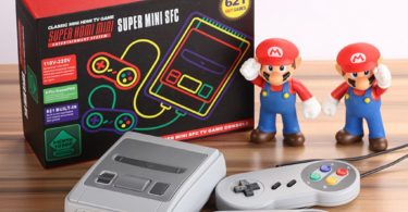 Super Mario Mini Retro Video Game Console with Built-In 621 Games