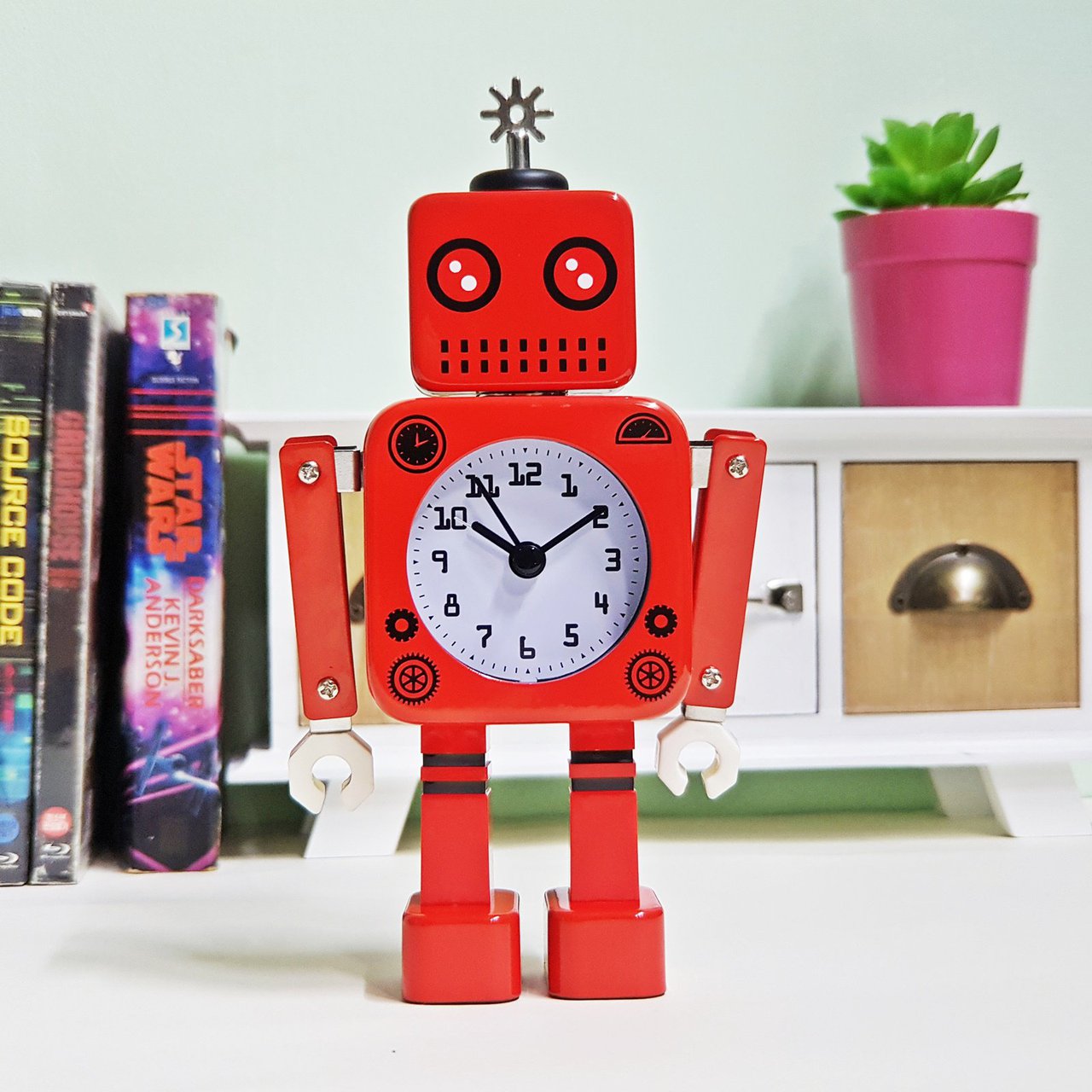 Tin Robot Clock