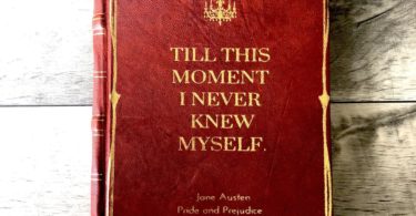 Vintage Jane Austen Pride & Prejudice Handmade Leather Journal