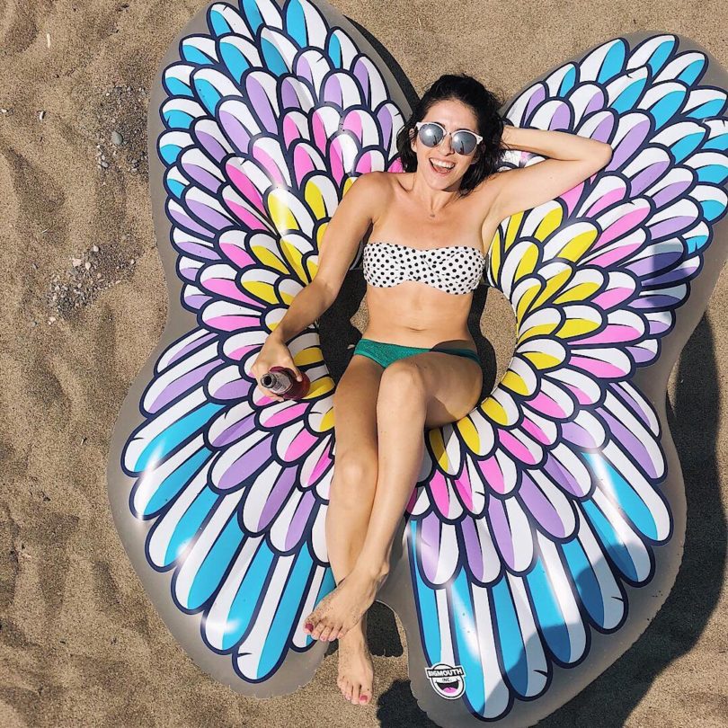 Giant Angel Wings Pool Float