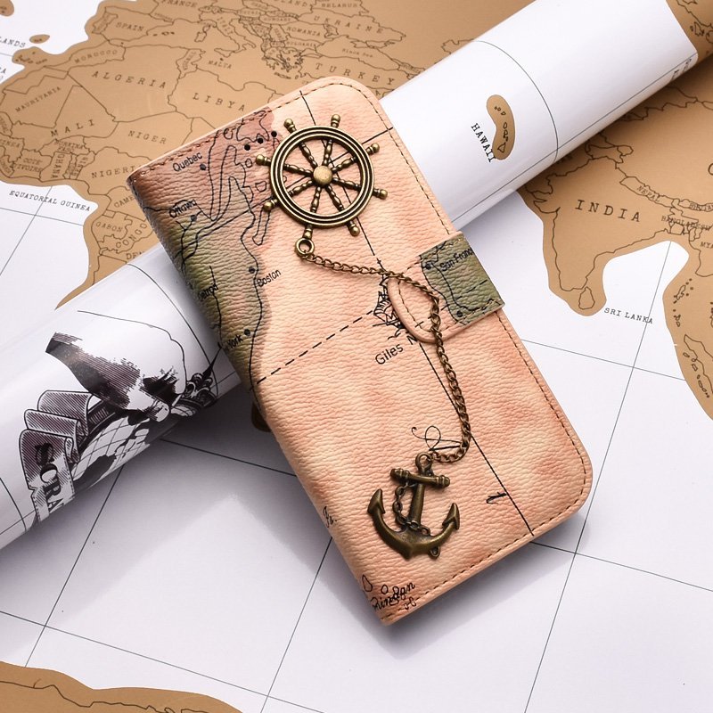 Anchor and Rudder iPhone Wallet Case
