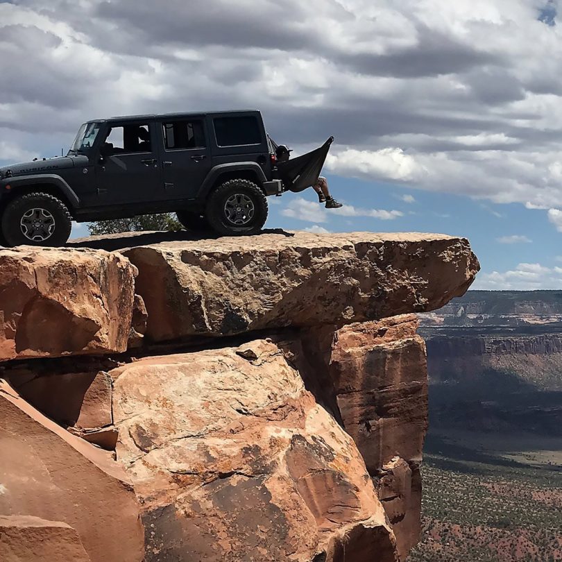 jeep hitch hammock