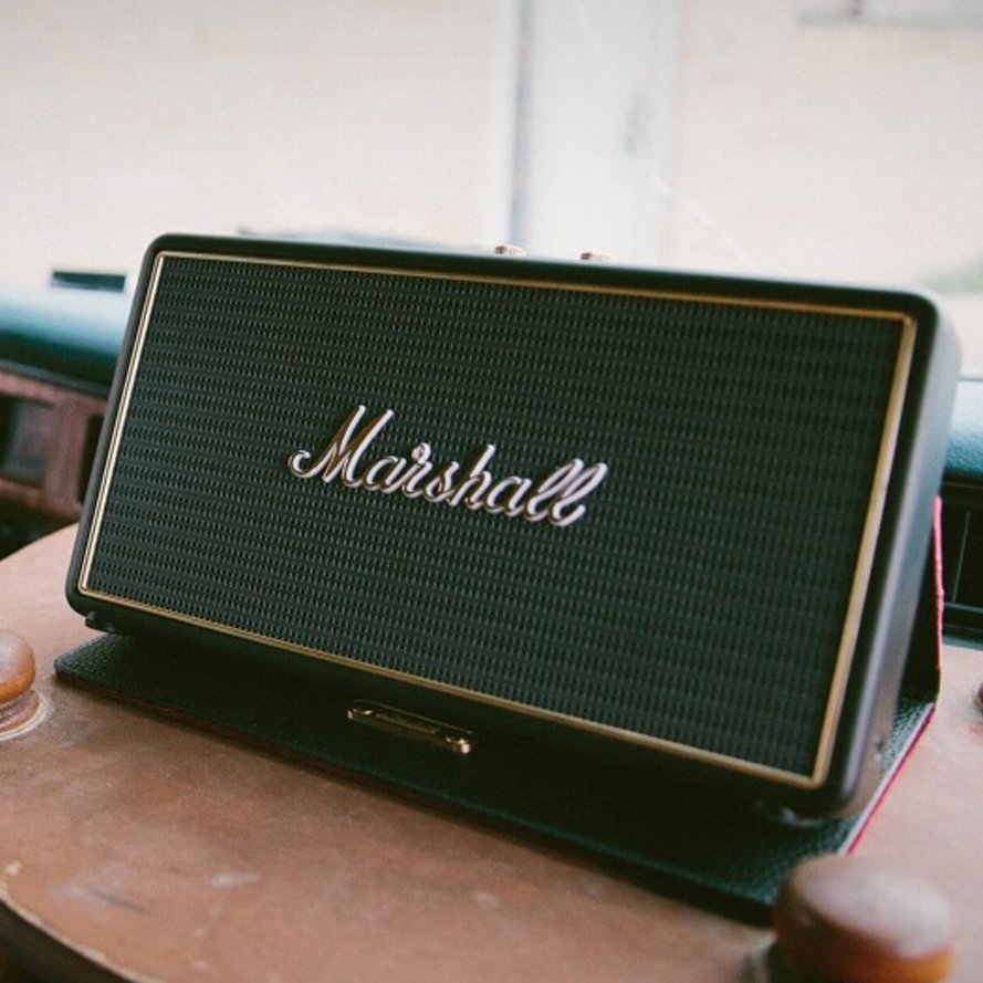 Marshall Stockwell Wireless Speaker with Flip Cover