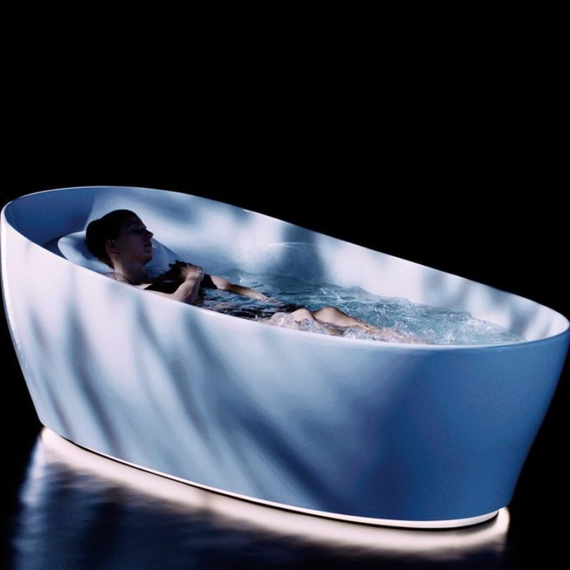 Floatation Tub with Zero Dimension