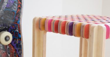 Kruked Skateboard Stool