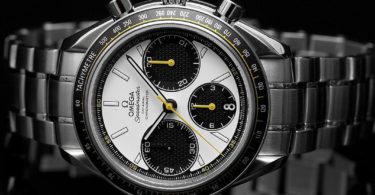 Omega Speedmaster Racing Co-Axial White Dial Watch