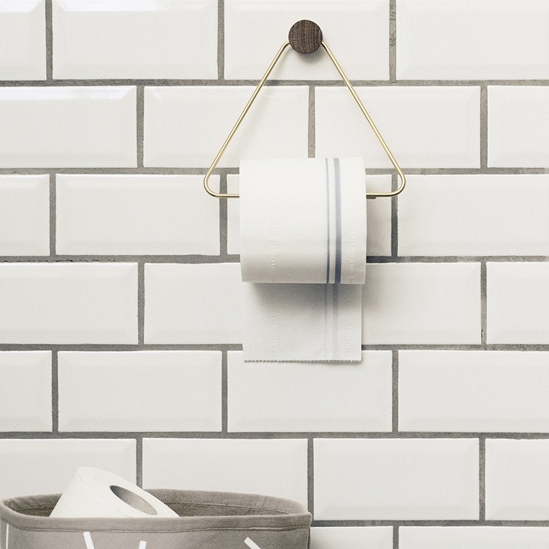 Brass Toilet Paper Holder by Ferm Living