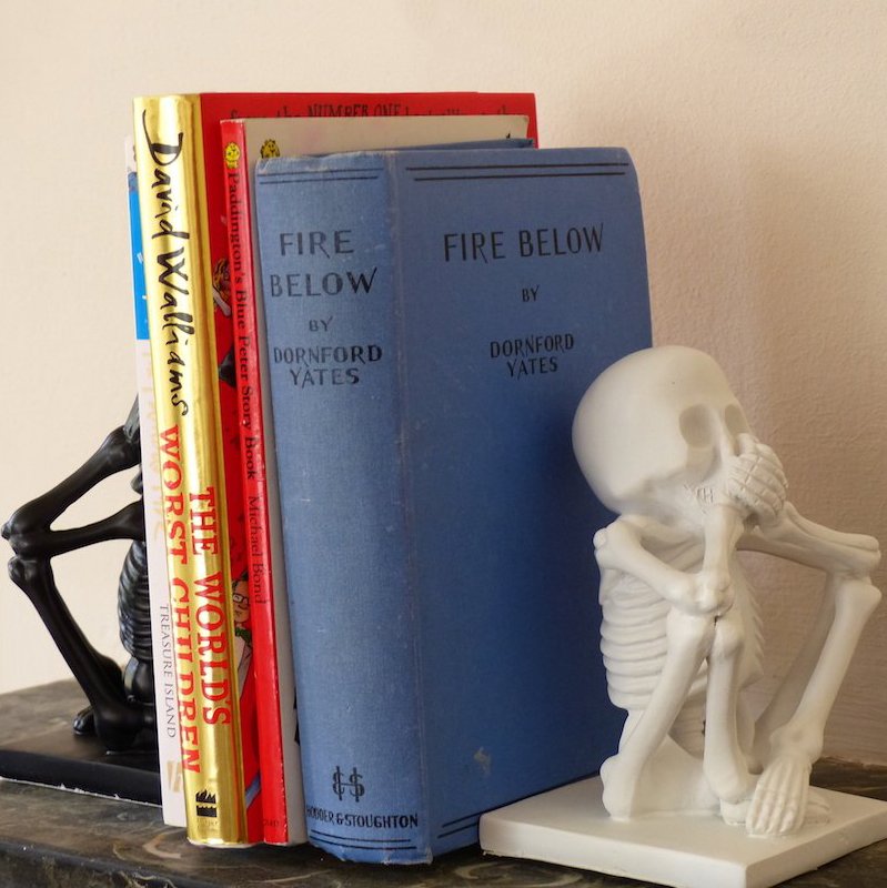 Skeleton Bookends