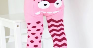 Pink Monster Organic Cotton Leggings