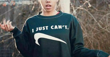 I Just Can’t Black Sweatshirt