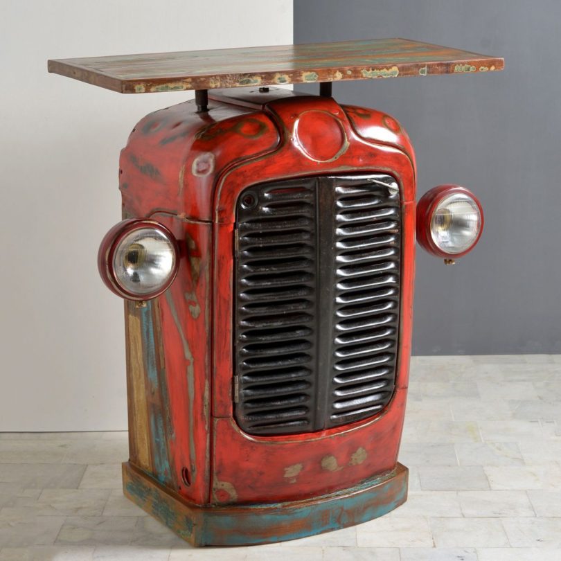 Tractor Console Table