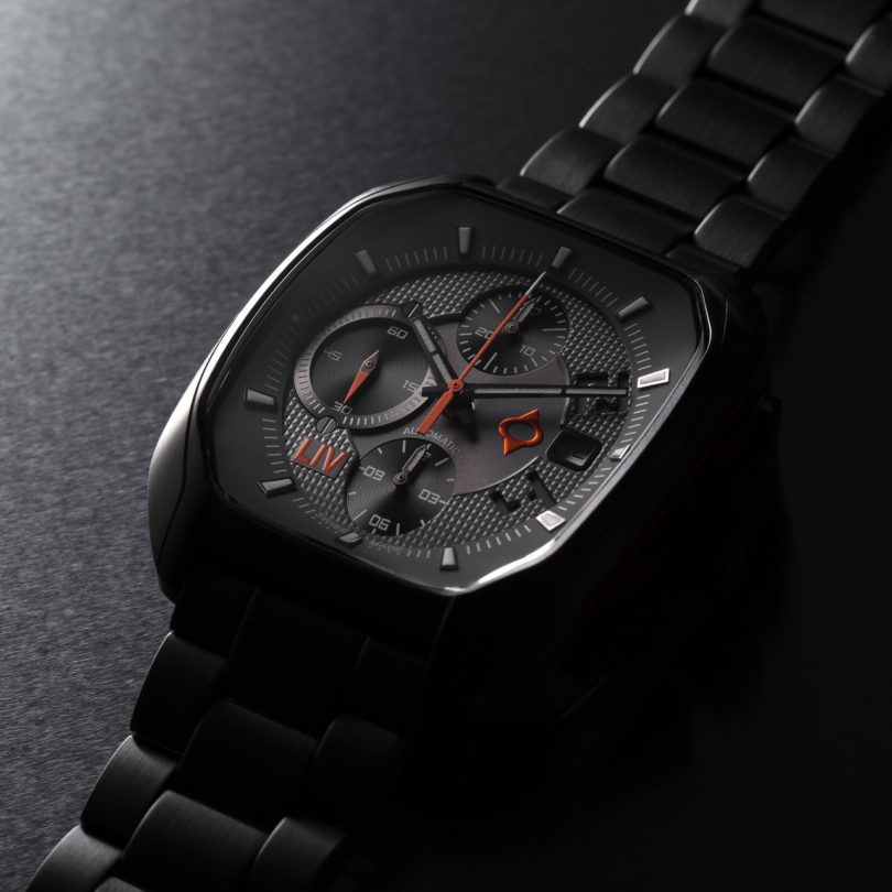 Limited Edition Rebel-AC Swiss Made Automatic Chronograph Gray IP & Gray Dial