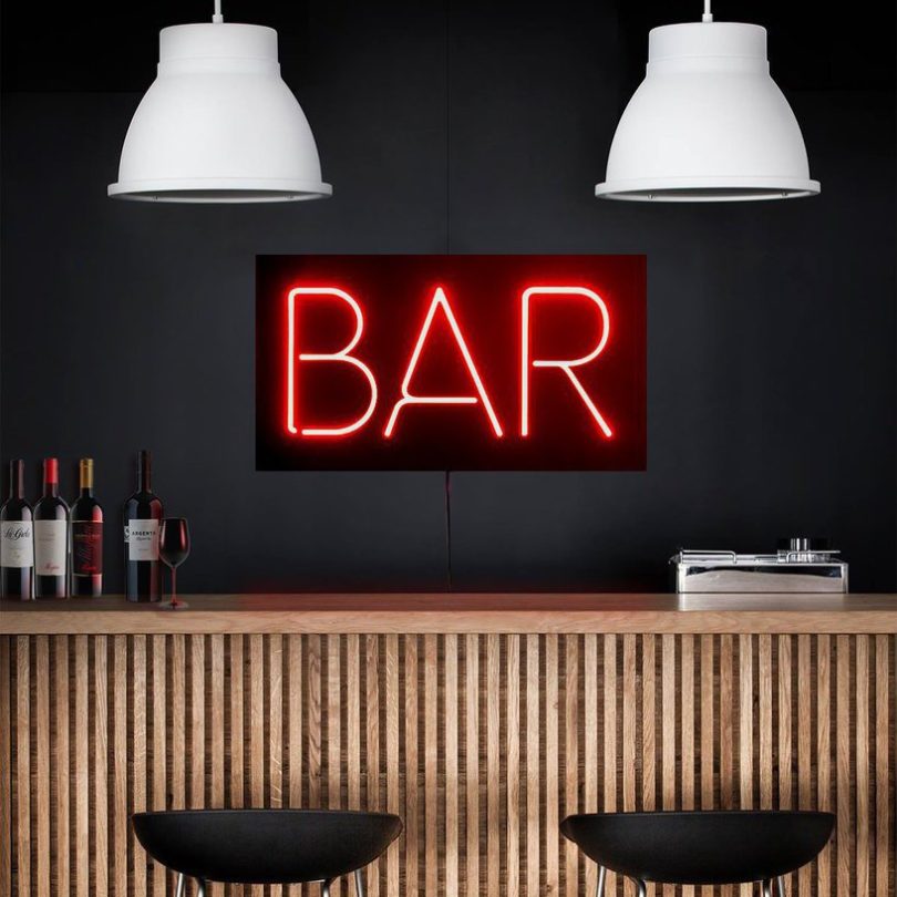 Modern Best Neon Lights For Bars for Streamer