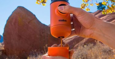 Wacaco Nanopresso Orange Patrol Portable Espresso Machine