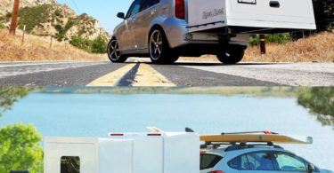 Hitch Hotel Expandable Wheel-less Trailer