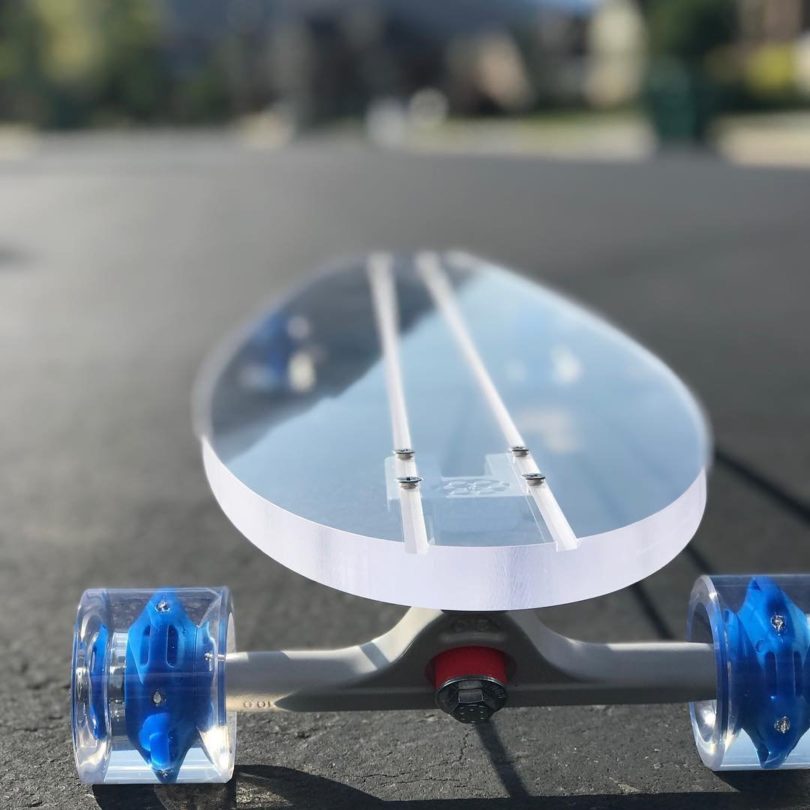 Ghost Clear Long Board