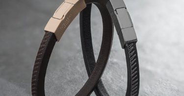 Click Pelle Bracelet