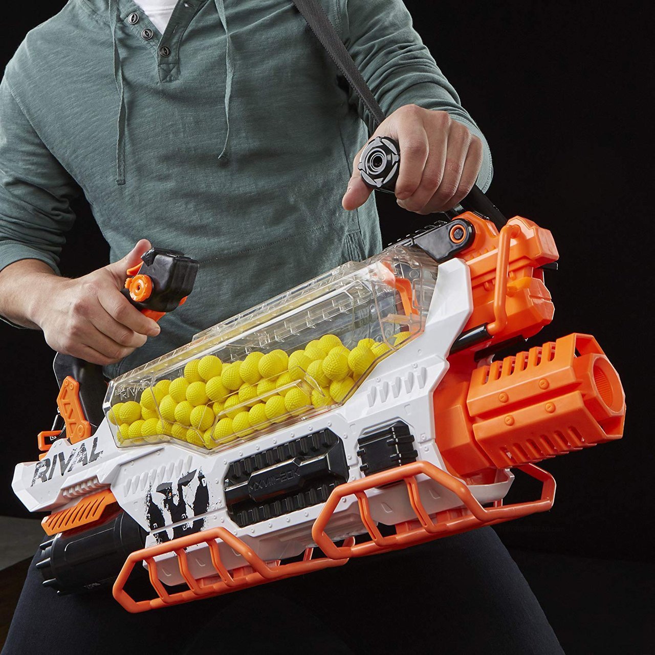 nerf rival 100 ball gun