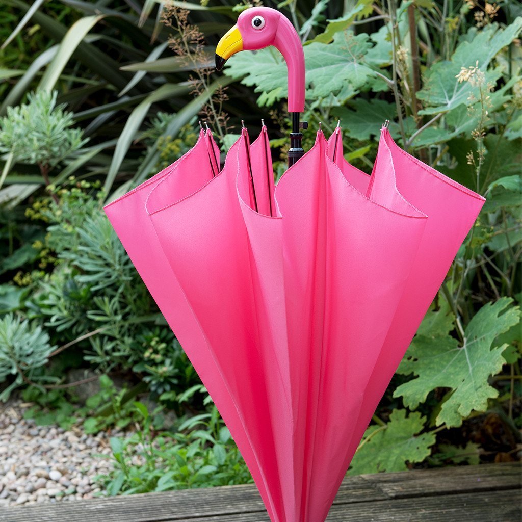 Pink Flamingo Umbrella