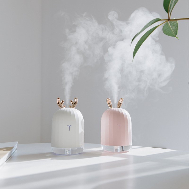 Mini USB 220ml Bedroom Air Humidifier