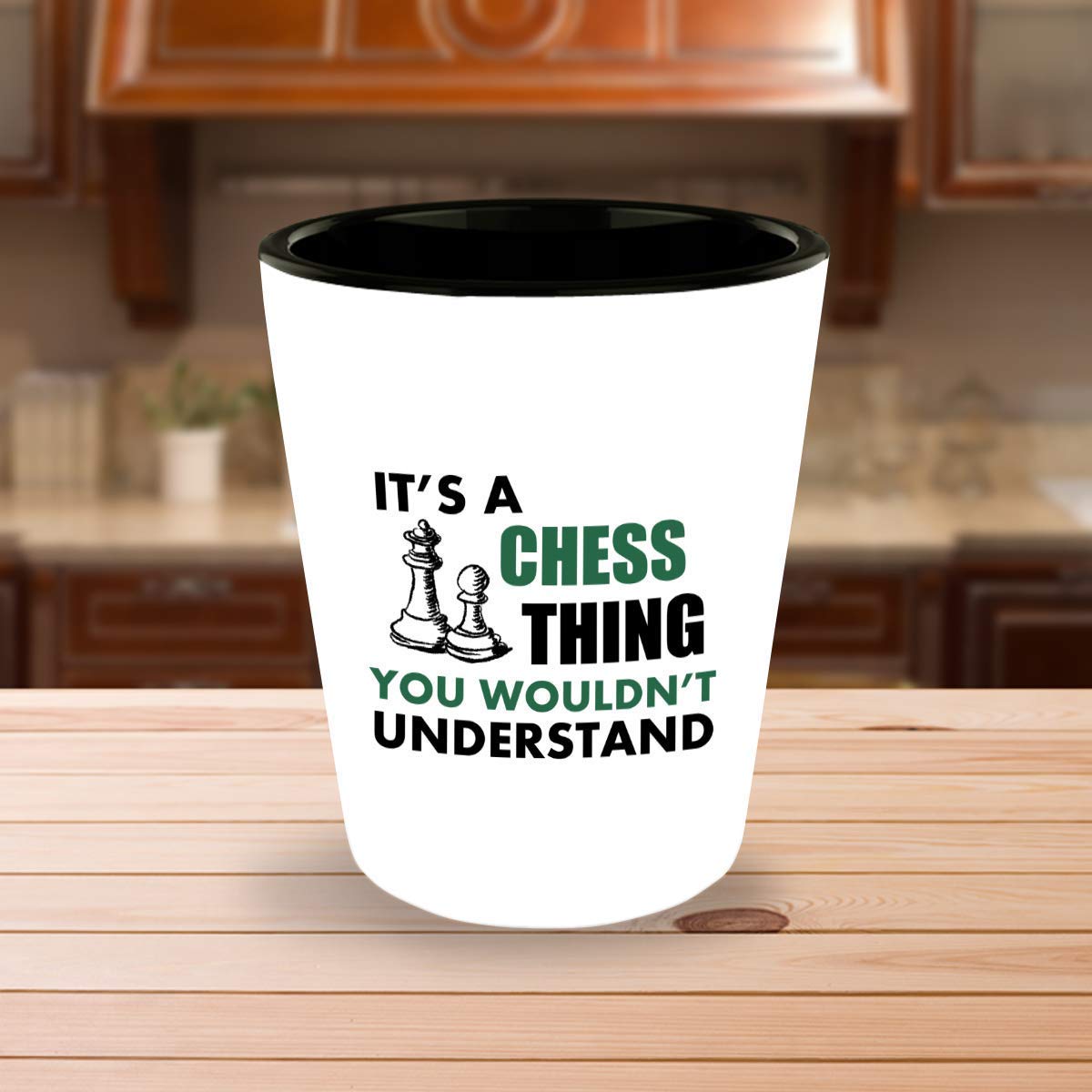 Chess Player Shot Glass