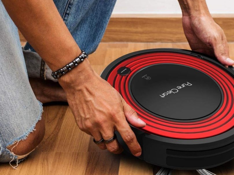 Pure Clean Automatic Programmable Robot Vacuum Cleaner