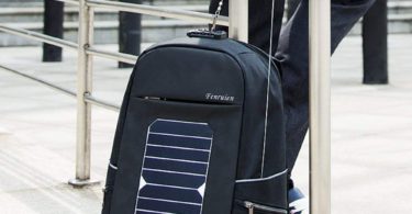 Eshow Laptop Backpack with USB Charging Port Solar Charger