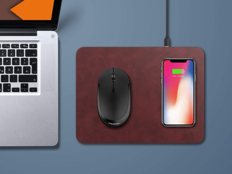 MoKo Wireless Mouse Pad Charger