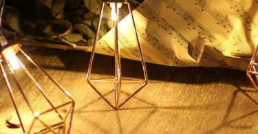 Ling’s moment 5Ft Rose Gold Geometric Boho LED