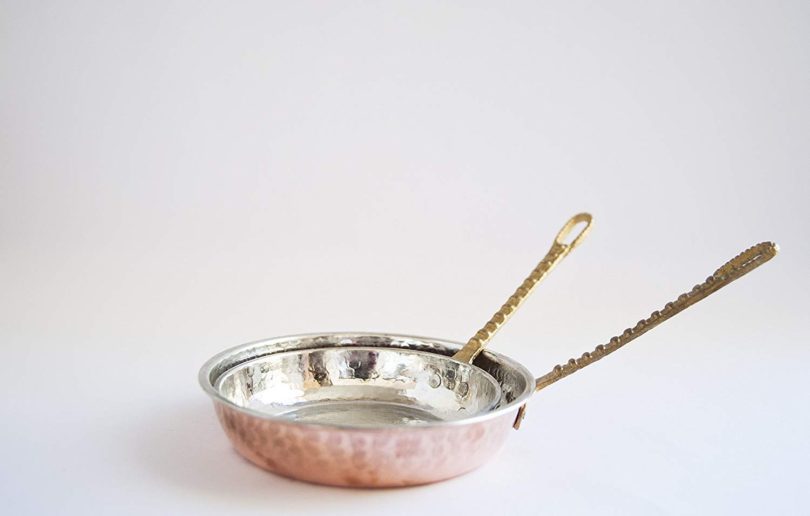 Turkish Traditional Handmade & Handcrafted Copper Pan