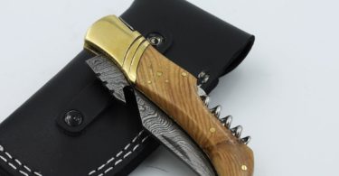 Edie Corkscrew Knife with Bottle Opener