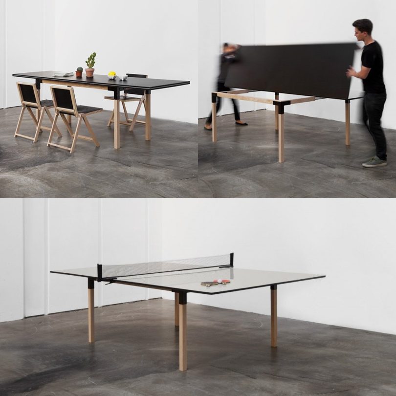 Pull-Pong Multi-Use Table