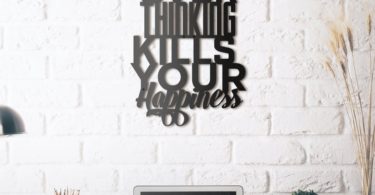 Over Thinking Metal Wall Art