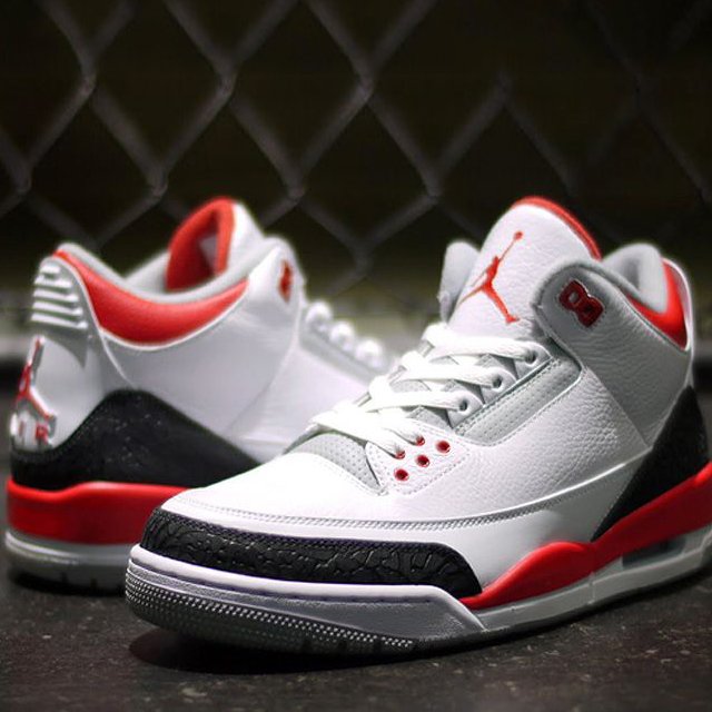 Nike Air Jordan 3 Fire Red