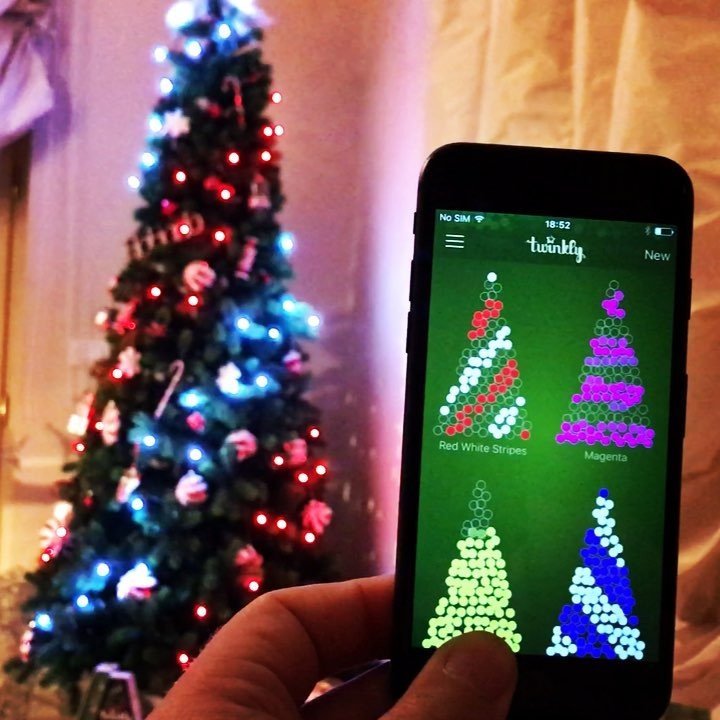 Twinkly App-Controlled String Lights » Petagadget