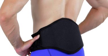 MagSport Back Brace with Premier Niiomed Medical Magnets and Lumbar Pad