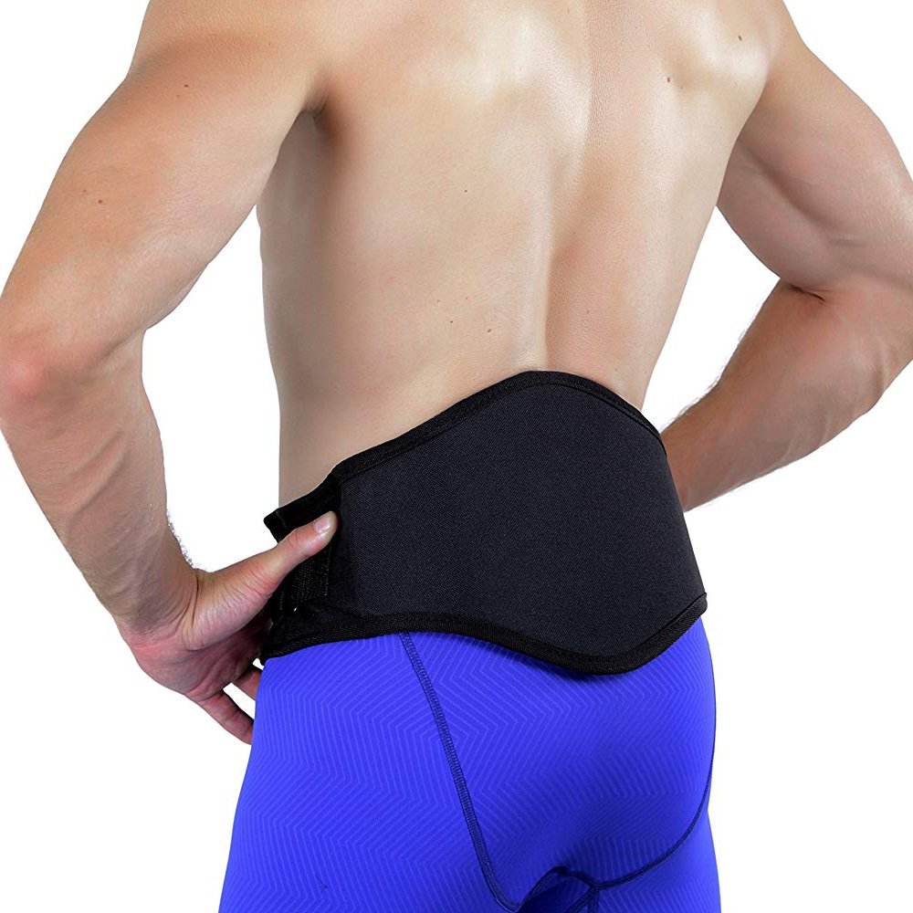 MagSport Back Brace with Premier Niiomed Medical Magnets and Lumbar Pad