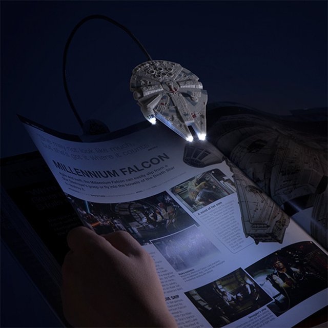 Millennium Falcon Book Light