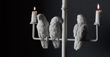 Parrot Candle Holder