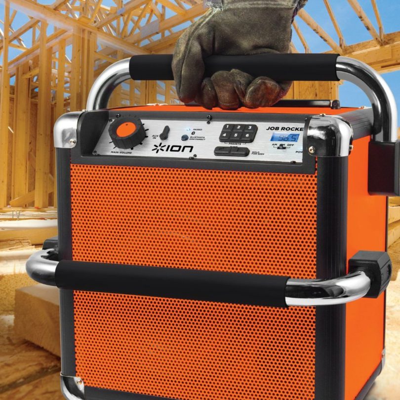 ION Job Rocker Bluetooth Portable Jobsite Sound System