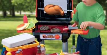 CP Toys Bar-B-Que Pretend Play Set with Grill and Accessories