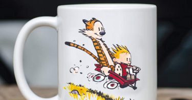 Calvin & Hobbes As Han Solo and Chewbacca Mug