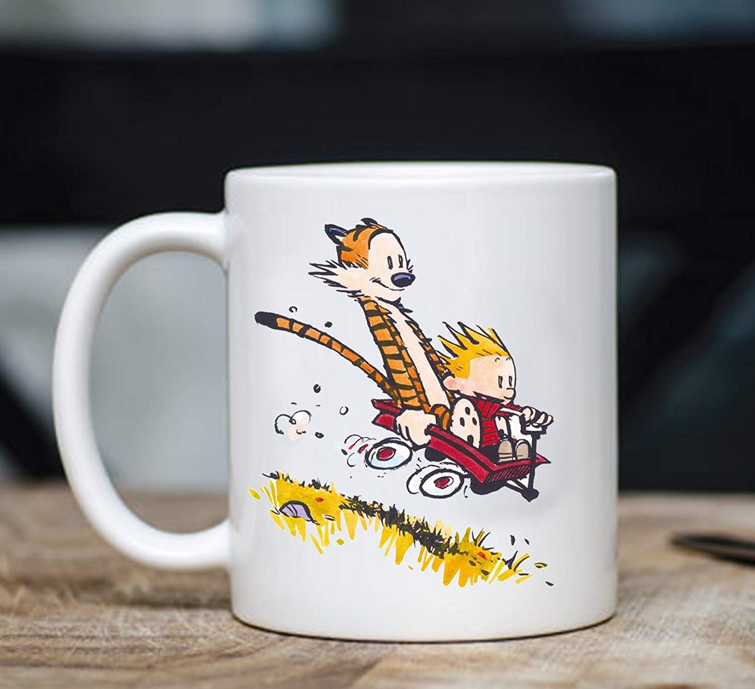 Calvin & Hobbes As Han Solo and Chewbacca Mug