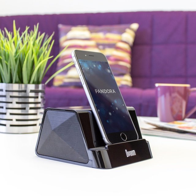 Satechi Portable V1 Rechargeable Speaker Stand for Smartphones & Tablets