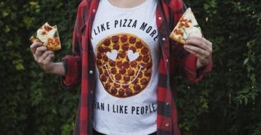 I Like Pizza More Than I Like People Dolman Tee