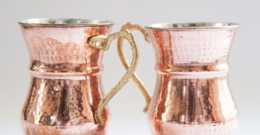 Turkish Handmade Copper Mug Set